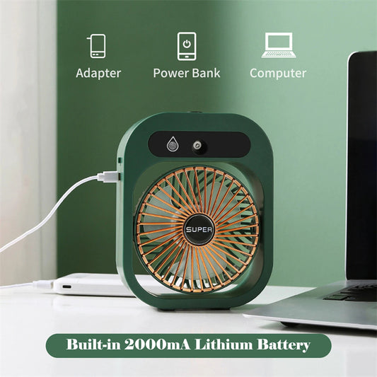 Rechargeable Humidifier Air Conditioning Fan